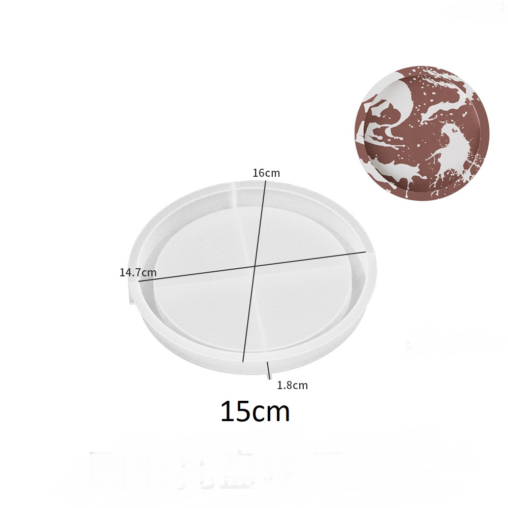 Deep Round Tray Silicon Mold