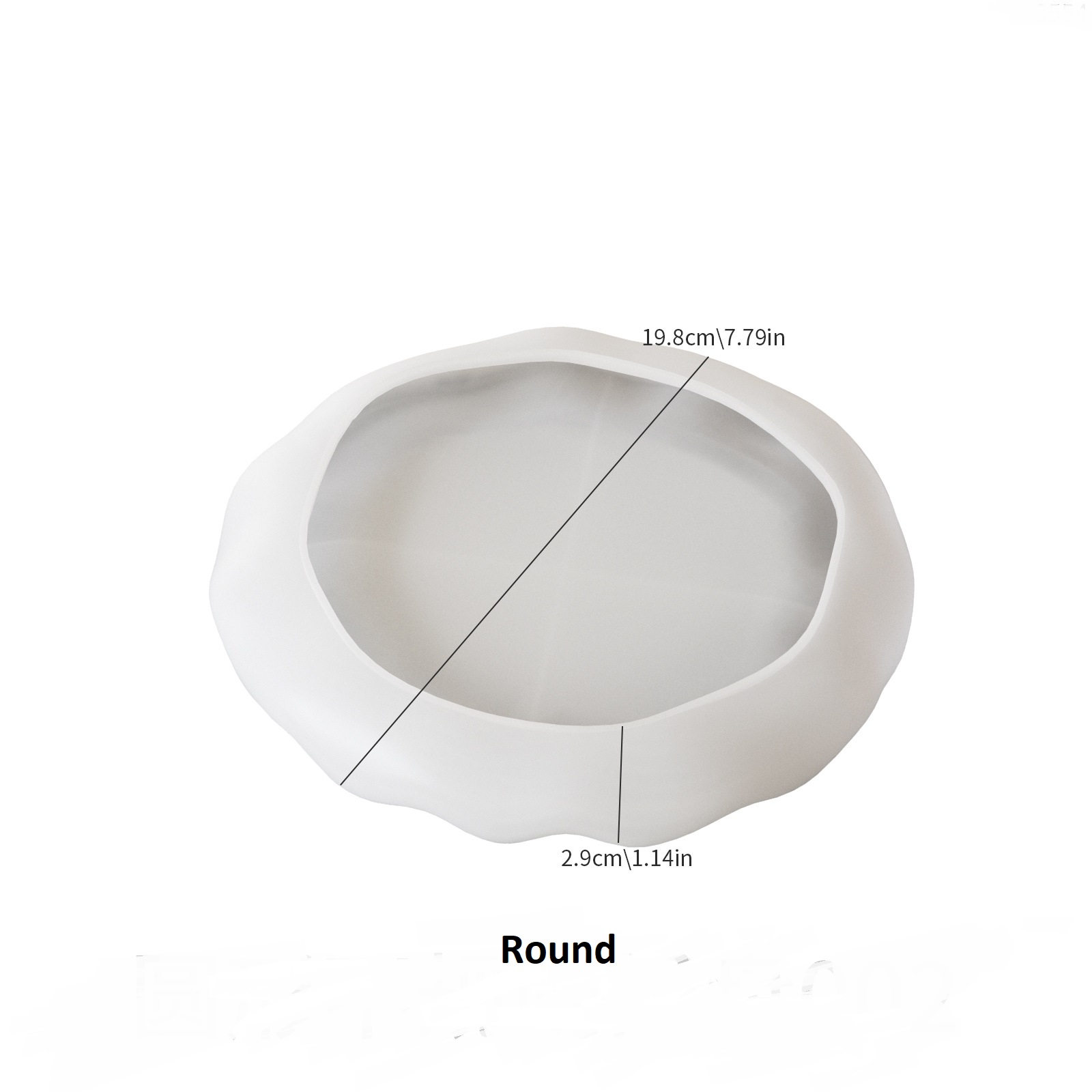 Irregular Cloud Plate Tray
