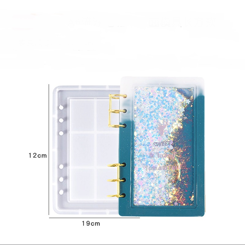 Rectangle Icecream Shaker Notebook Jotter Booklet Mold