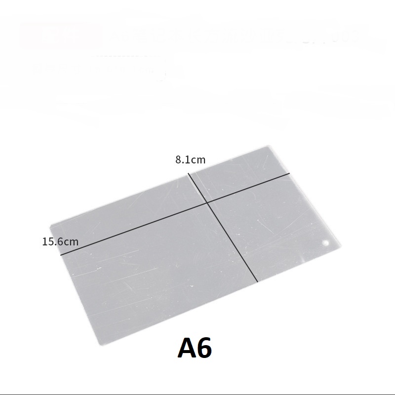 Rectangle Icecream Shaker Notebook Jotter Booklet Mold