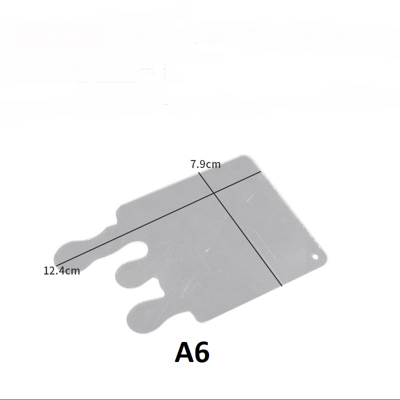 Rectangle Icecream Shaker Notebook Jotter Booklet Mold