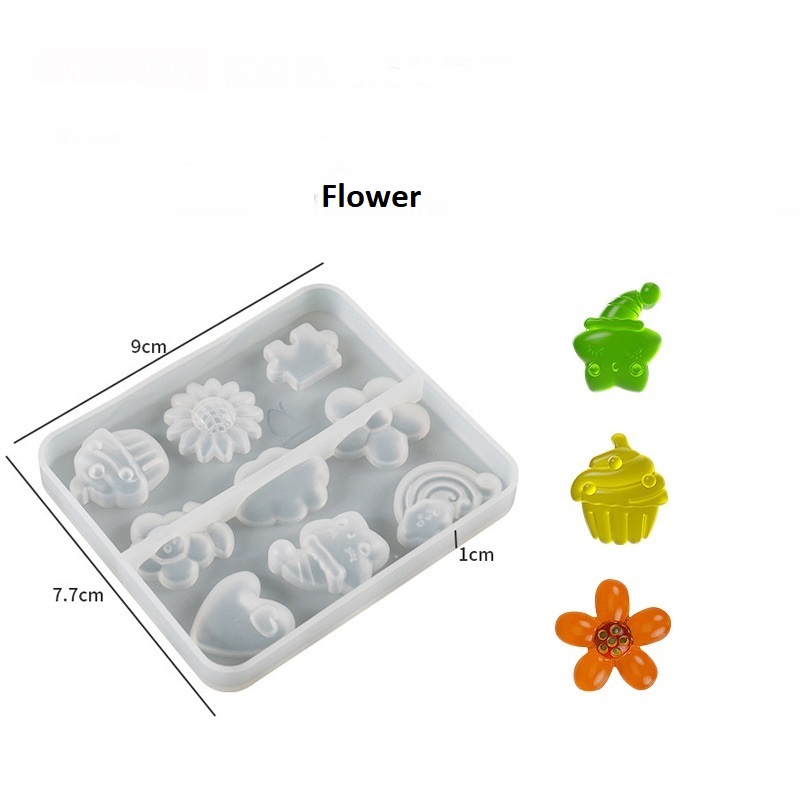 Mini Animal Icecream Shapes Charms Mold