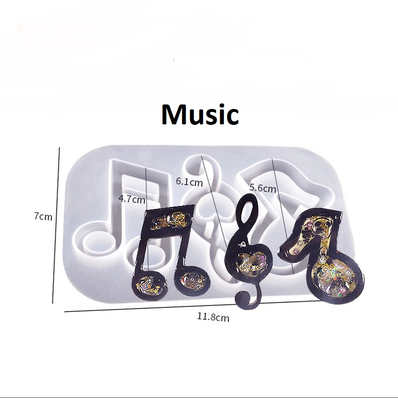 Quicksand Shaker Keychain Charms