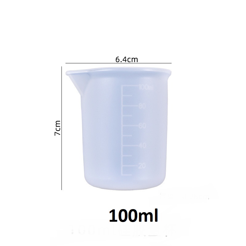 Silicon Measuring Cups 30ml, 50ml, 100ml, 250ml, 300ml, 600ml, 1000ml