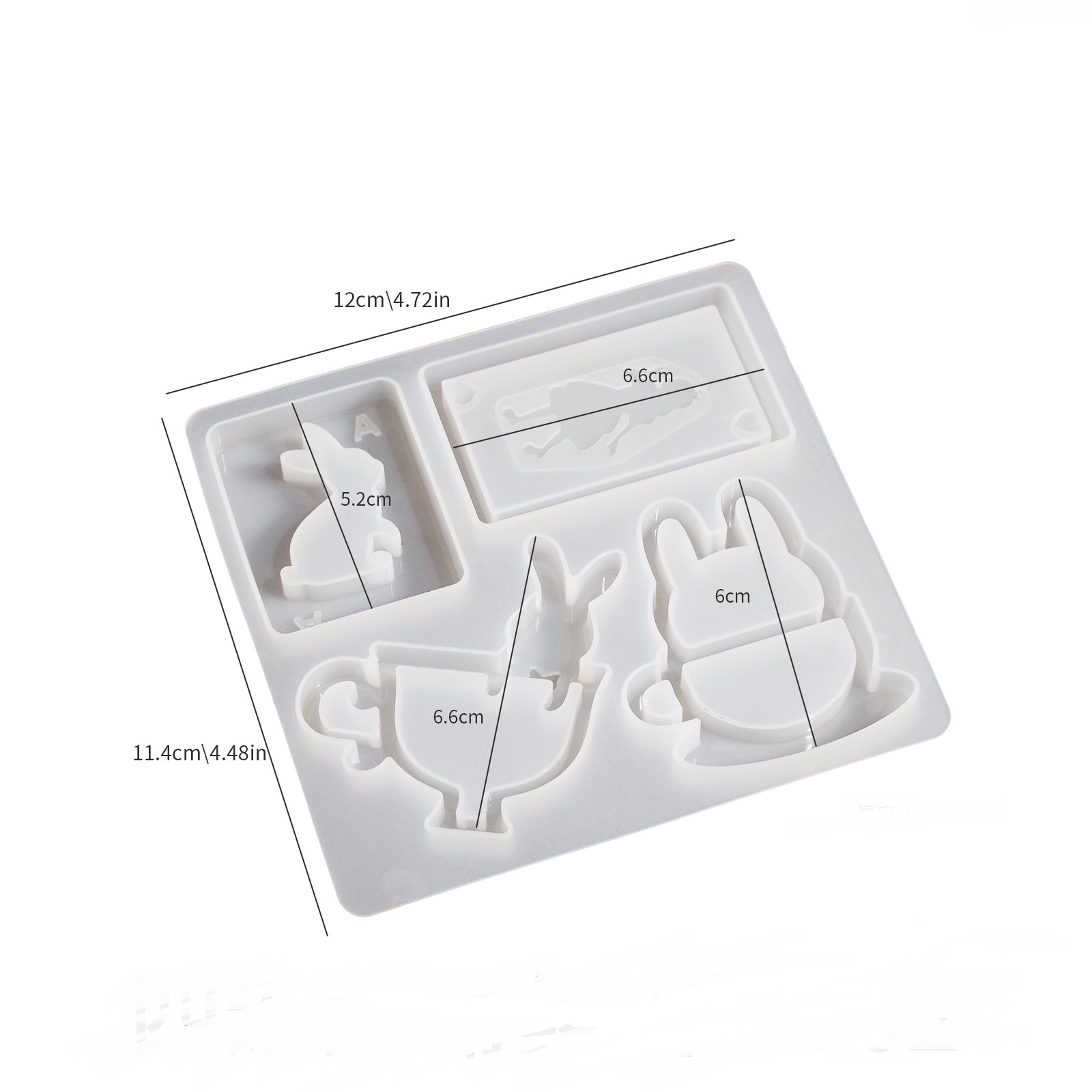 Poker Alice Quicksand Pendant Keychain Charm