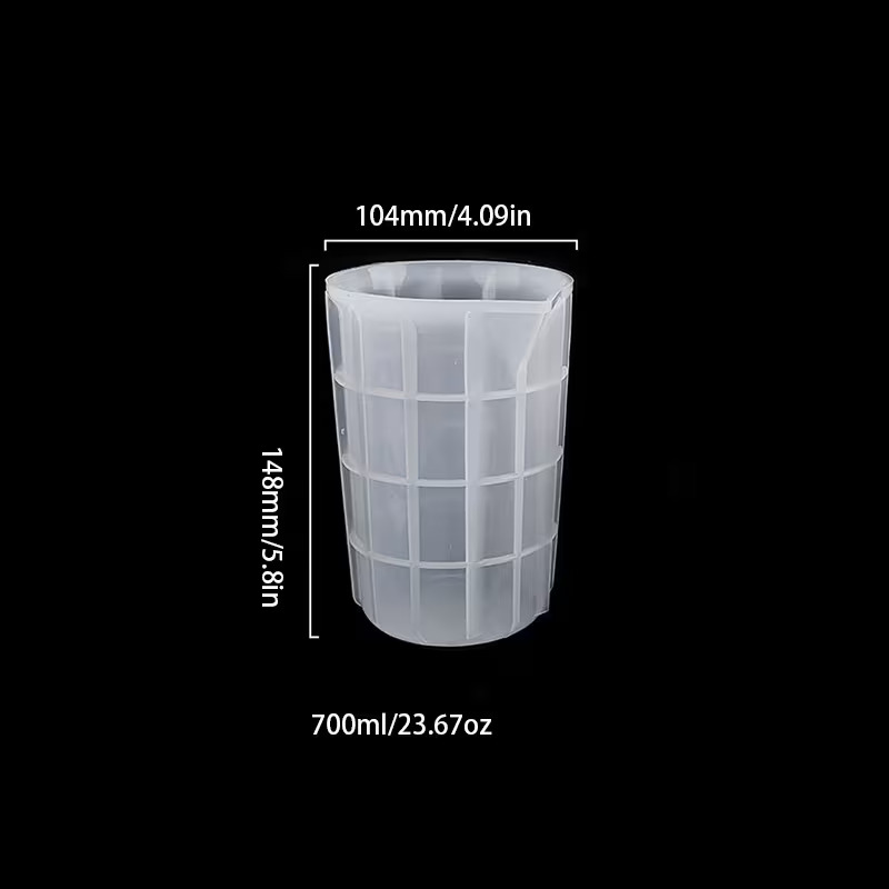 Grided Antislip Measuring Cup