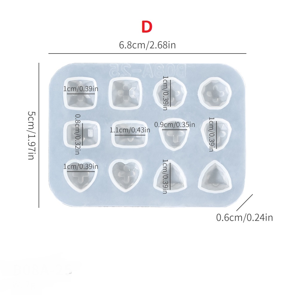 Stars Cat Round Pendant Stud Earring Mold